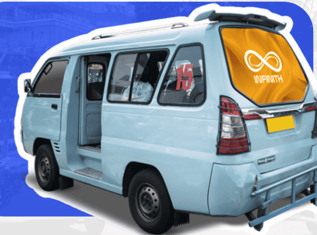 Angkutan Kota - One Way Sticker